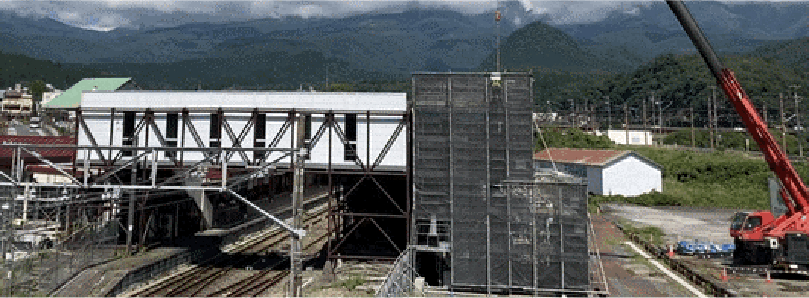 乗降場エレベーター新設工事